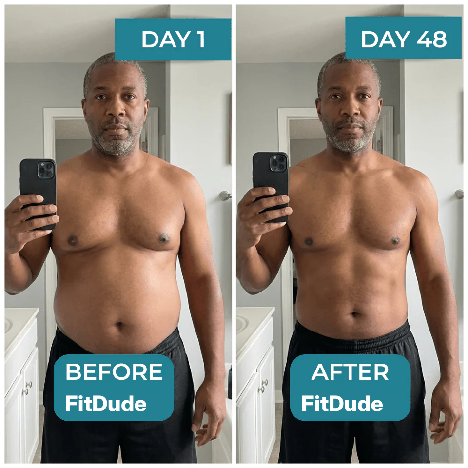 FitDude™ 2.0 — Look 20 Pounds Lighter In 15 Seconds.